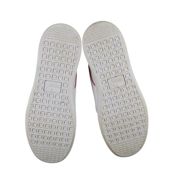 Puma Shoes Womens 8.5 Sneakers Vikky Athletic Trainers Casual Lifestyle White - Picture 8 of 12